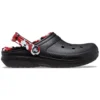 Classic Lined Clog «Black & Red»