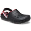 Classic Lined Clog «Black & Red»