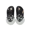 Classic Lined Clog med fôr og glitter «svart-hvit»