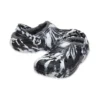 Classic Lined Clog utendørssandaler «Marbled White Black»