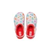 Classic Lined Elevated Sweethearts Clogs «Red White»