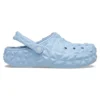 Classic Lined Geometric Clogs «Blue»