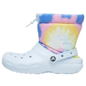 Classic Lined Neo Puff Støvler «Tie-Dye Mineral Blue»