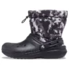 Classic Lined Neo Tie-Dye Støvler «Black White»
