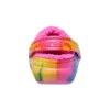 Classic Lined TieDye Graphic Clogs «Blue Pink»