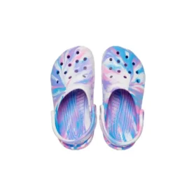 Classic Marbled Clog «Blue Purple Pink»
