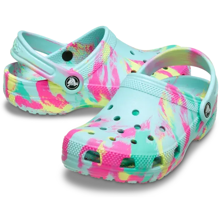Classic Marbled Clog for småbarn Classic Marbled Clog for småbarn