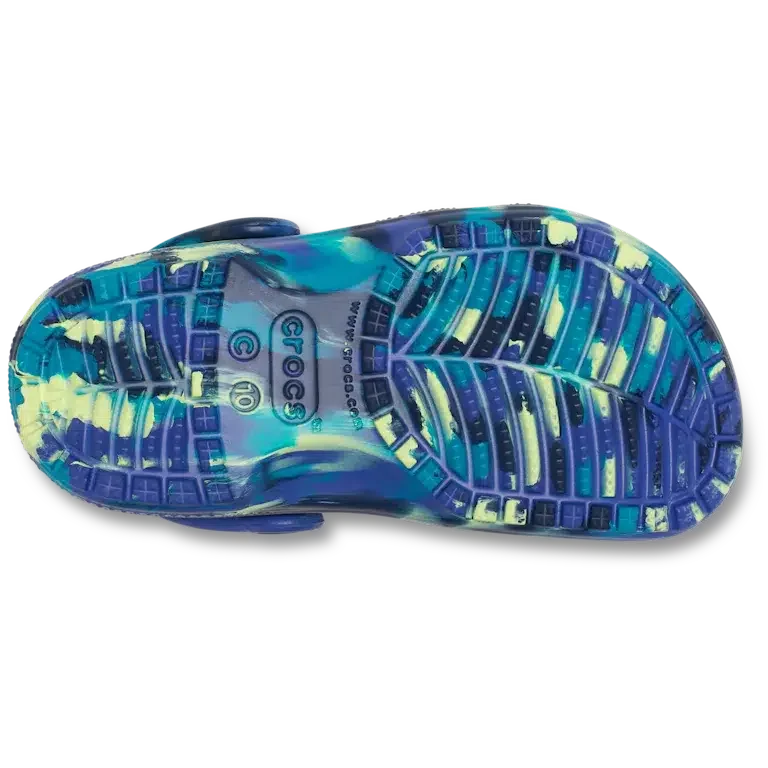 Classic Marbled Clog for småbarn Classic Marbled Clog for småbarn