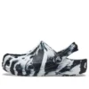 Classic Marbled Clogs «Black White»