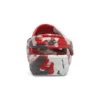 Classic Marbled Clogs «White Red Grey»