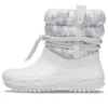 Classic Neo Puff Luxe-støvler «White Grey»