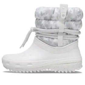 Classic Neo Puff Luxe-støvler «White Grey»