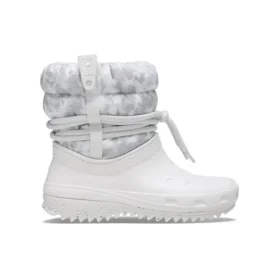 Classic Neo Puff Luxe-støvler «White Grey»