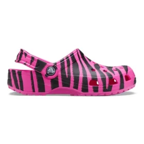 Classic Out of This World Clog «Electric Pink Black»
