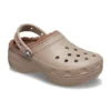 Classic Platform Lined Clogs «Mushroom»