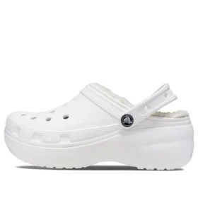 Classic Platform Lined Clogs «White»