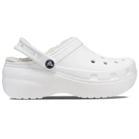Classic Platform Lined Clogs «White»