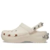 Classic Platform Tiara Clog «Beige»