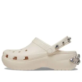 Classic Platform Tiara Clog «Beige»