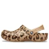 Classic Printed Clog «Leopard Gold»