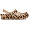 Classic Printed Clog «Leopard Gold»