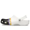 Classic Rainbow Pride Clogs «White Black»