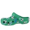 Classic Sports Ball Clogs «Green White»