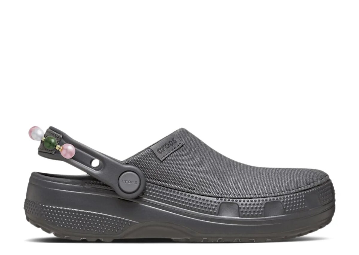 Crafted Pearl Chain Clog «Black Sand» Crafted Pearl Chain Clog «Black Sand»