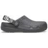 Crafted Silver Flowers-Clog Crafted Silver Flowers-Clog