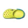 Crocband Clog med rund tå «Yellow Blue»