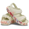 Crocband™ Cruiser Glow Confetti-båndsandal for småbarn