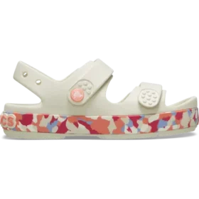 Crocband™ Cruiser Glow Confetti-sandaler for barn.