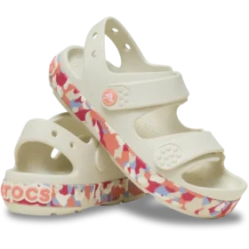 Crocband™ Cruiser Glow Confetti-sandaler for barn.