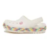 Crocband Gem Band-clog «White Multi»