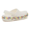 Crocband Gem Band-clog «White Multi»