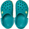 Crocband Glow Confetti Band-clog for småbarn