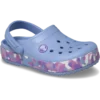 Crocband Glow Confetti Band-clog for småbarn
