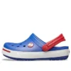 Crocband II Clogs «Blue White Red»