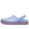 Crocband IV reflekterende havfrueclogs «Blue Pink»
