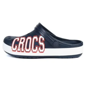 Crocband Logo-Clog «Navy White»