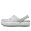 Crocband Logo Mania Clogs «Grey Silver»