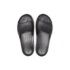 Crocband Platform Slides «Black Grey White»