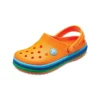 Crocband Rainbow Band-clogs «Orange Blue»