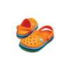 Crocband Rainbow Band-clogs «Orange Blue»