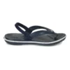 Crocband sandaler med hælrem «Navy Black»