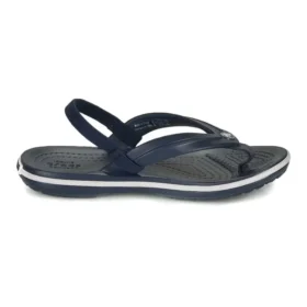 Crocband sandaler med hælrem «Navy Black»
