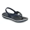 Crocband sandaler med hælrem «Navy Black»