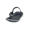 Crocband sandaler med hælrem «Navy Black»