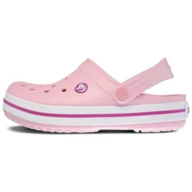 Crocband-sandaler, unisex, rosa og lilla