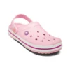 Crocband-sandaler, unisex, rosa og lilla